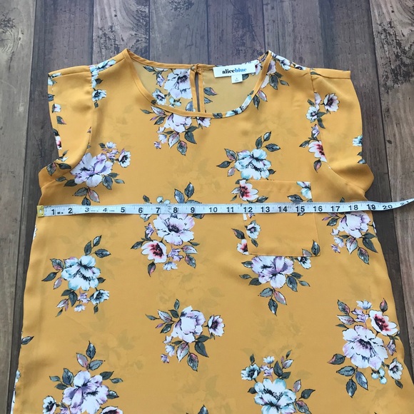 NWOT Alice Blue Blouse - Picture 5 of 6